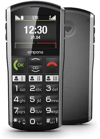 Išmanusis telefonas Emporia SIMPLICITY 4G (2025) Juodas/Sidabrinis