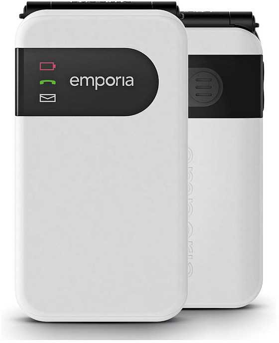 Mobilusis telefonas Emporia emporia SIMPLICITYglam 4G baltas bez zasilacza sieciowego