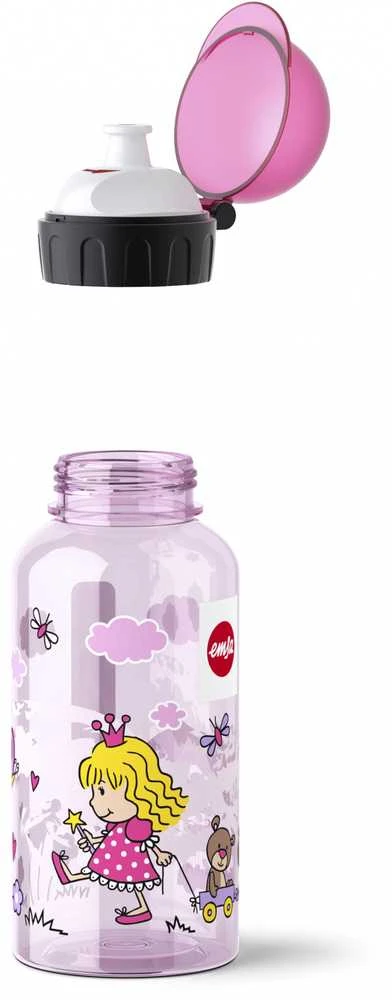 Emsa Kids vandens butelis 0,4l + pietų dėžutė princesė 518137 rinkinys