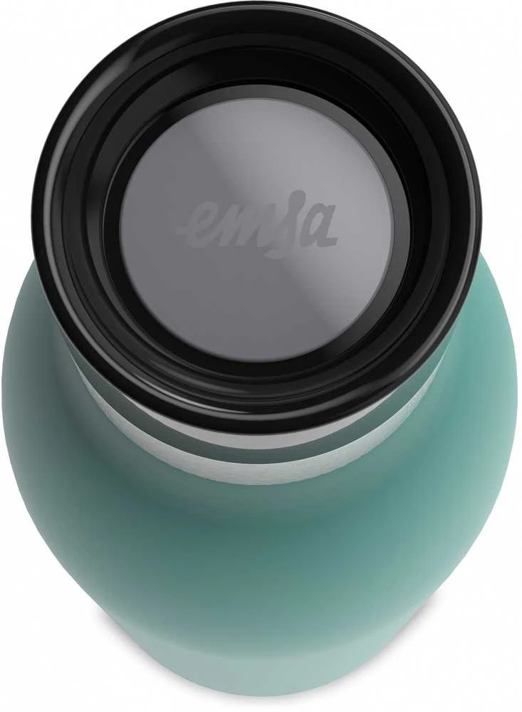 Emsa Emsa „Bludrop Color“ izoliuotas geriamasis butelis 0,7 litro, termosas (benzinas, nerūdijantis plienas)