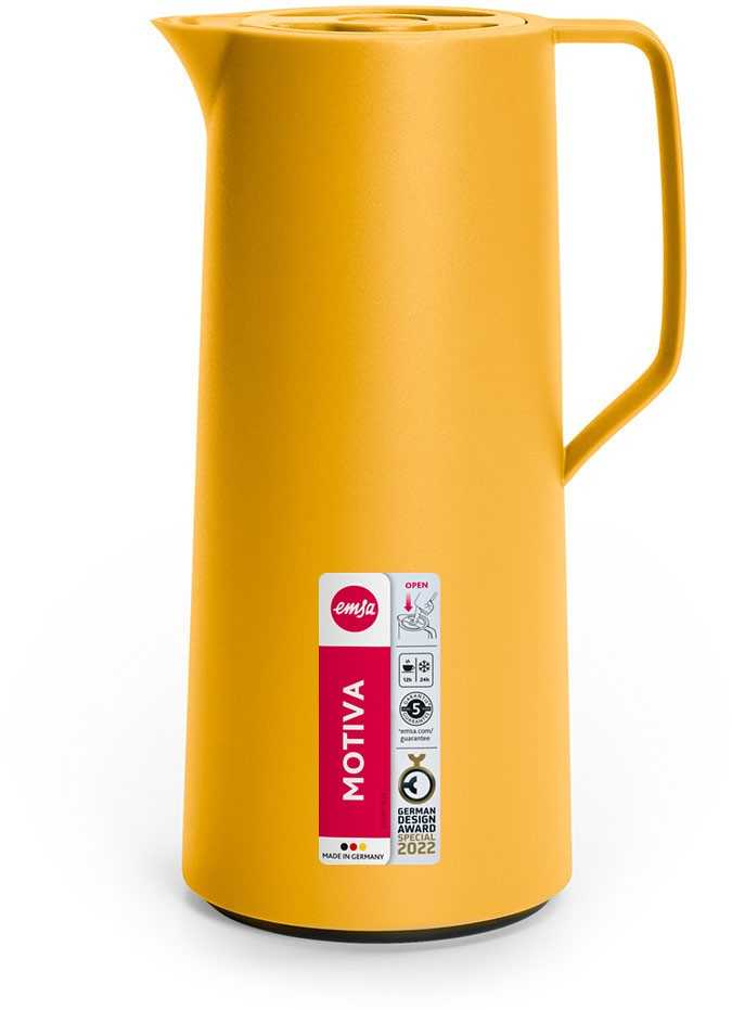Emsa Motiva Quick Press 1 L garstyčių geltonumo