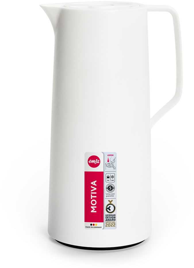Emsa Motiva Quick Press 1 L baltas
