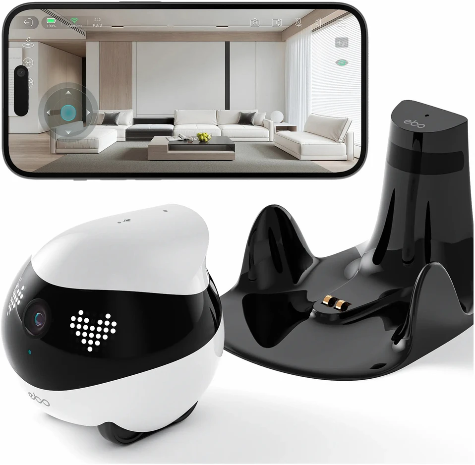 Enabot | Robotas kompanionas | EBO AIR 2 | Kompaktiškas | Maksimali atminties palaikymo talpa 256 GB