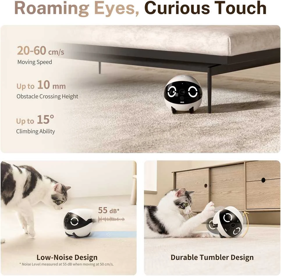 Enabot | ROLA Mini Pet Monitorius | Compact | 3 MP