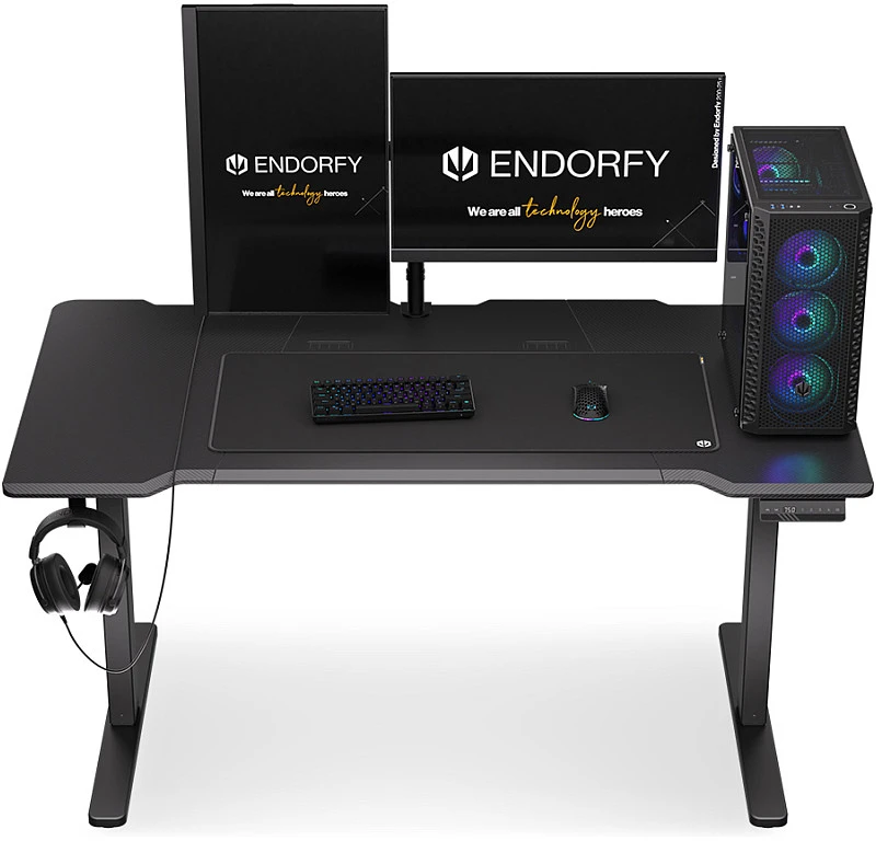 Endorfy Atlas L Electric elektra reguliuojamas žaidimų stalas | 720-1200 x 780 x 1500 mm
