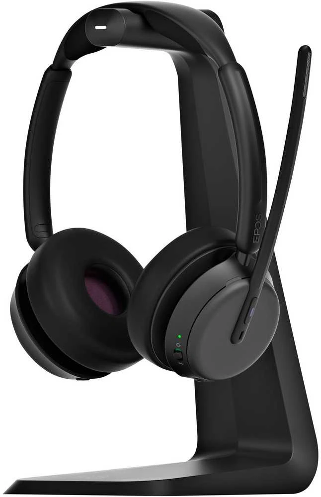 LENOVO EPOS IMPACT 1061T BLUETOOTH WIRED/WIRELESS ACTIVE NOISE CANCELLING Ausinės - Juodas