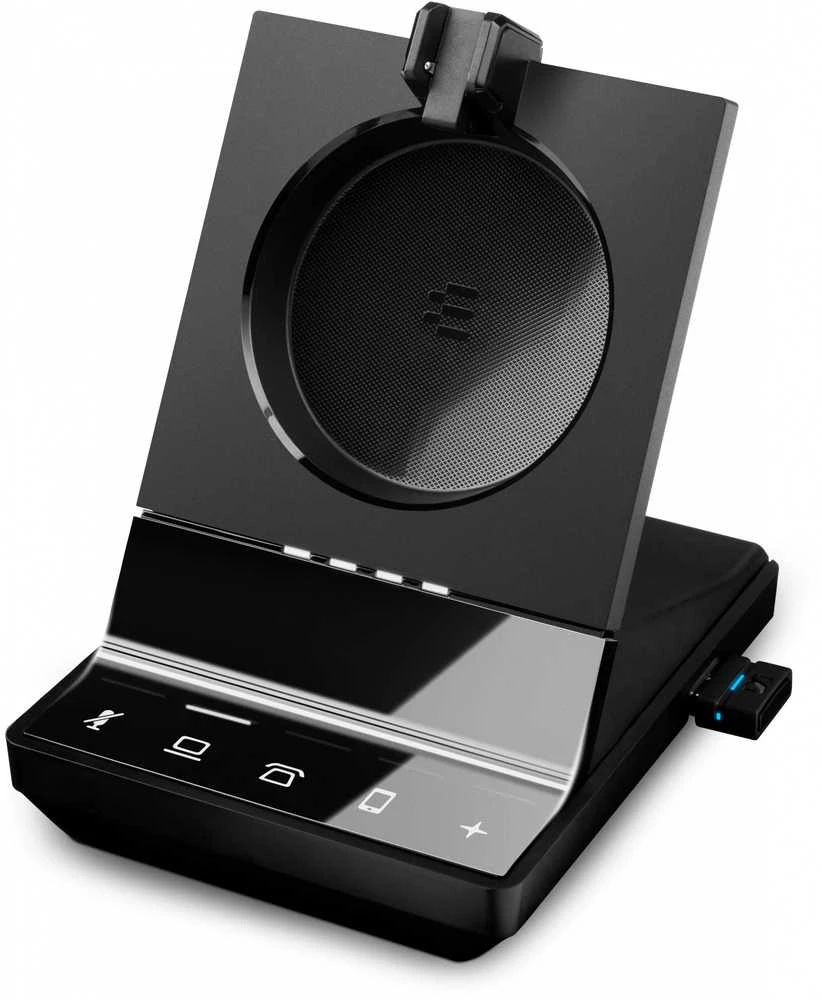 Ausinės Epos „IMPACT SDW 5016-MONAURAL 3-IN-1“ – DECT USB-A telefono adapteris, skirtas ES/JK/AUS