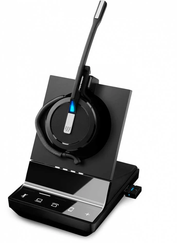 Ausinės Epos „IMPACT SDW 5016-MONAURAL 3-IN-1“ – DECT USB-A telefono adapteris, skirtas ES/JK/AUS