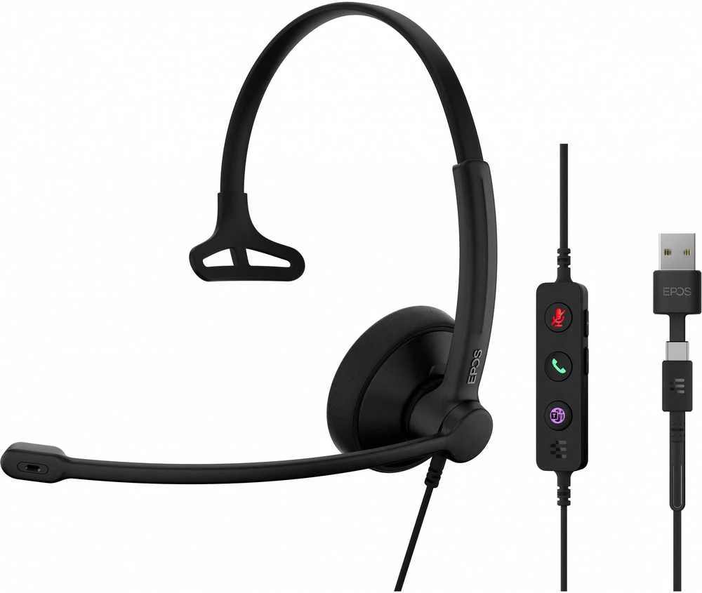EPOS IMPACT 100 MS MONO USB-C+A