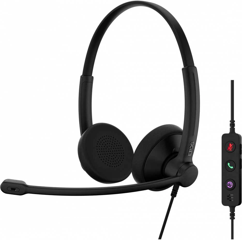 Epos „Impact 100 UC“ stereo USB-C+A ausinės