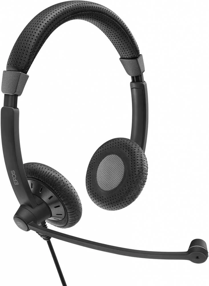 Epos Sennheiser SC 75 USB MS laidinės ausinės, Juodos