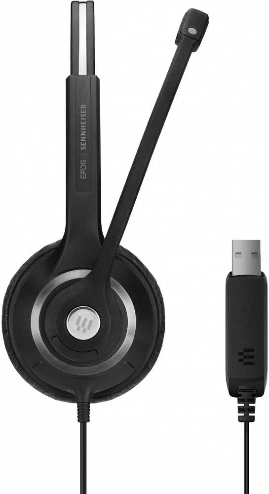 EPOS Sennheiser Ausinės Impact SC 230 USB mono juodas sidabrinis (1000516)