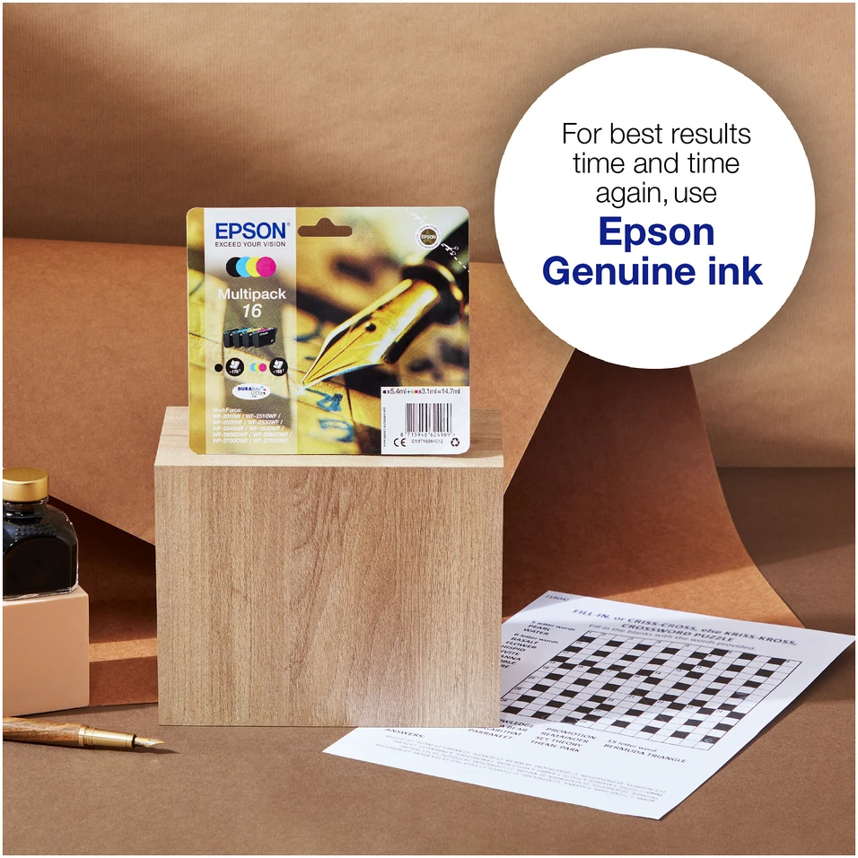 Epson Ink No.16 Geltona LC (C13T16244010) 3,1ml