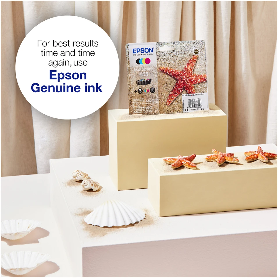 Epson 603XL EasyMail "Starfish" Ink Multipack (4 spalvos)