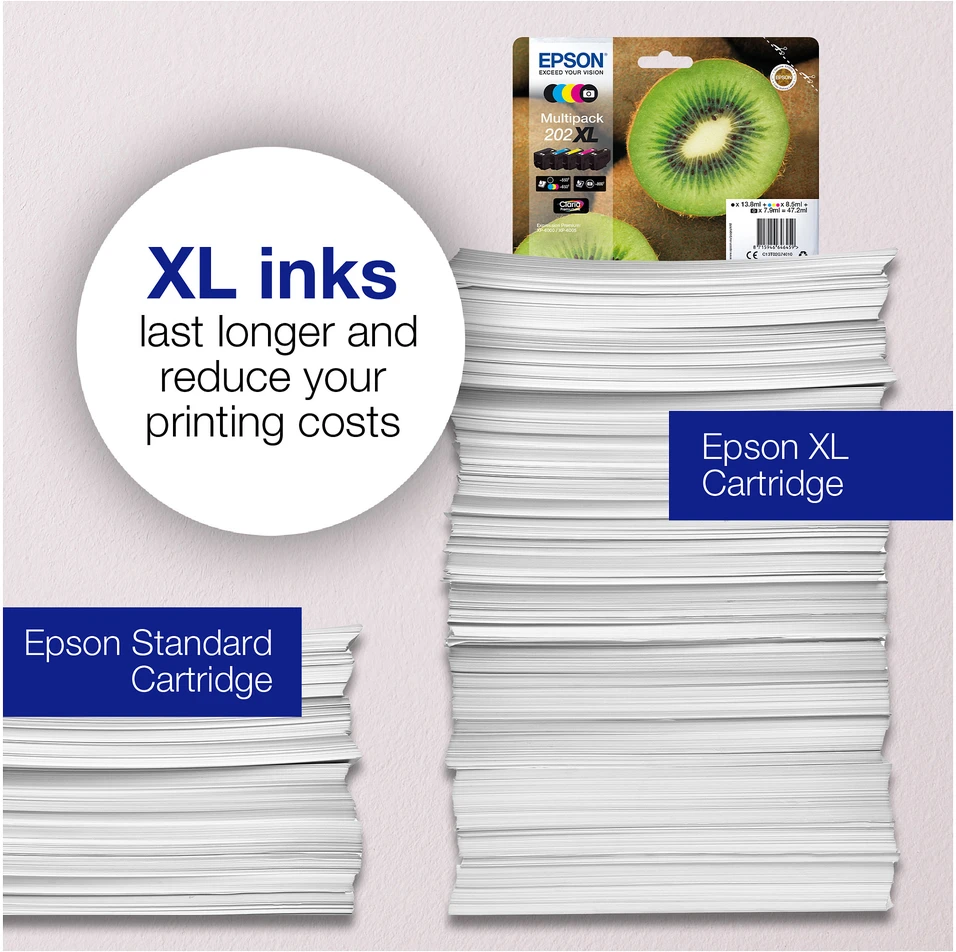 Epson Kiwi 202XL Originalus Juoda 1 vnt