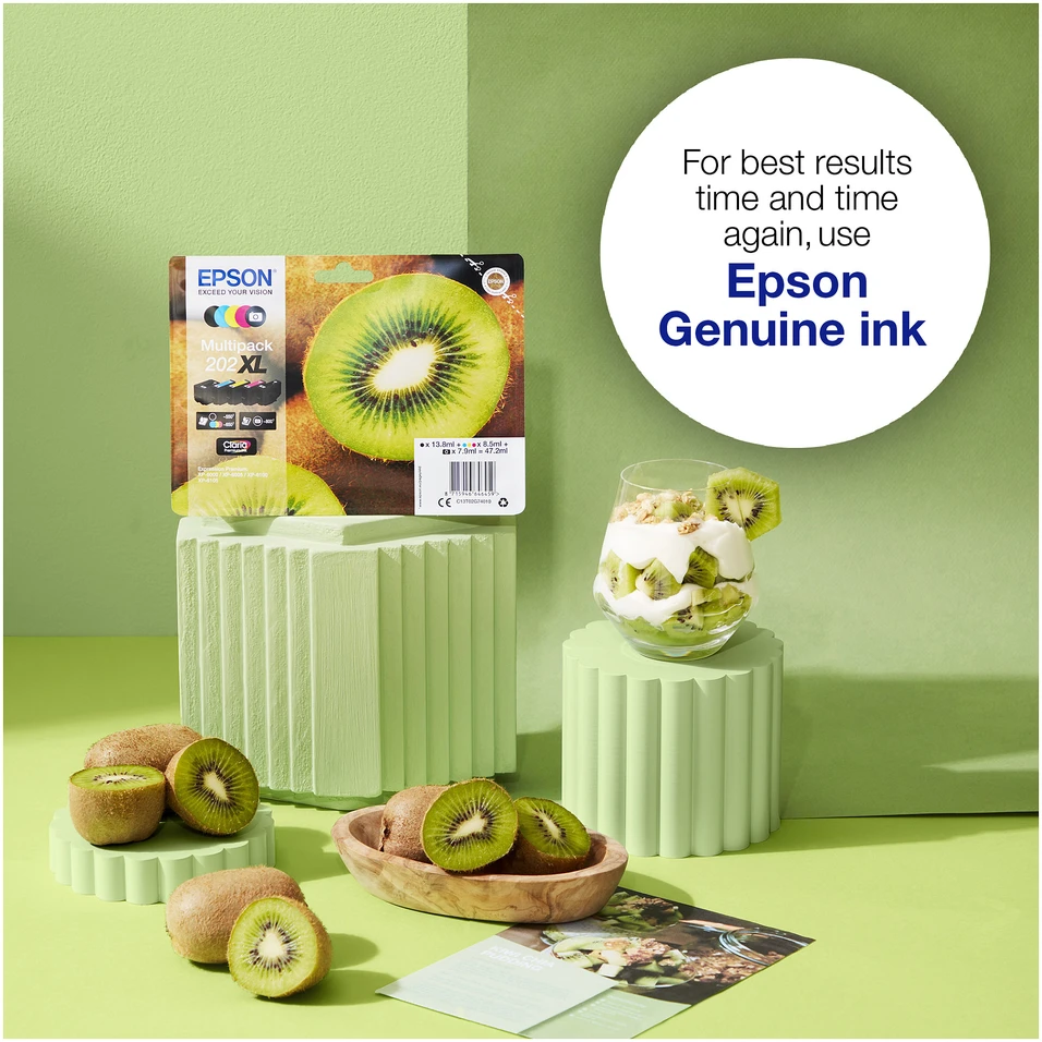 Epson Kiwi 202XL Originalus Foto juoda 1 vnt