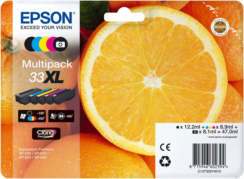 Epson T3341 Photo Juodas