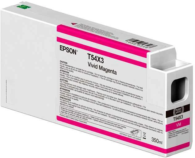 Epson Singlepack T54X60N UltraChrome HDX/HD, 350 ml | Rašalo kasetė | Vivid Light Magenta