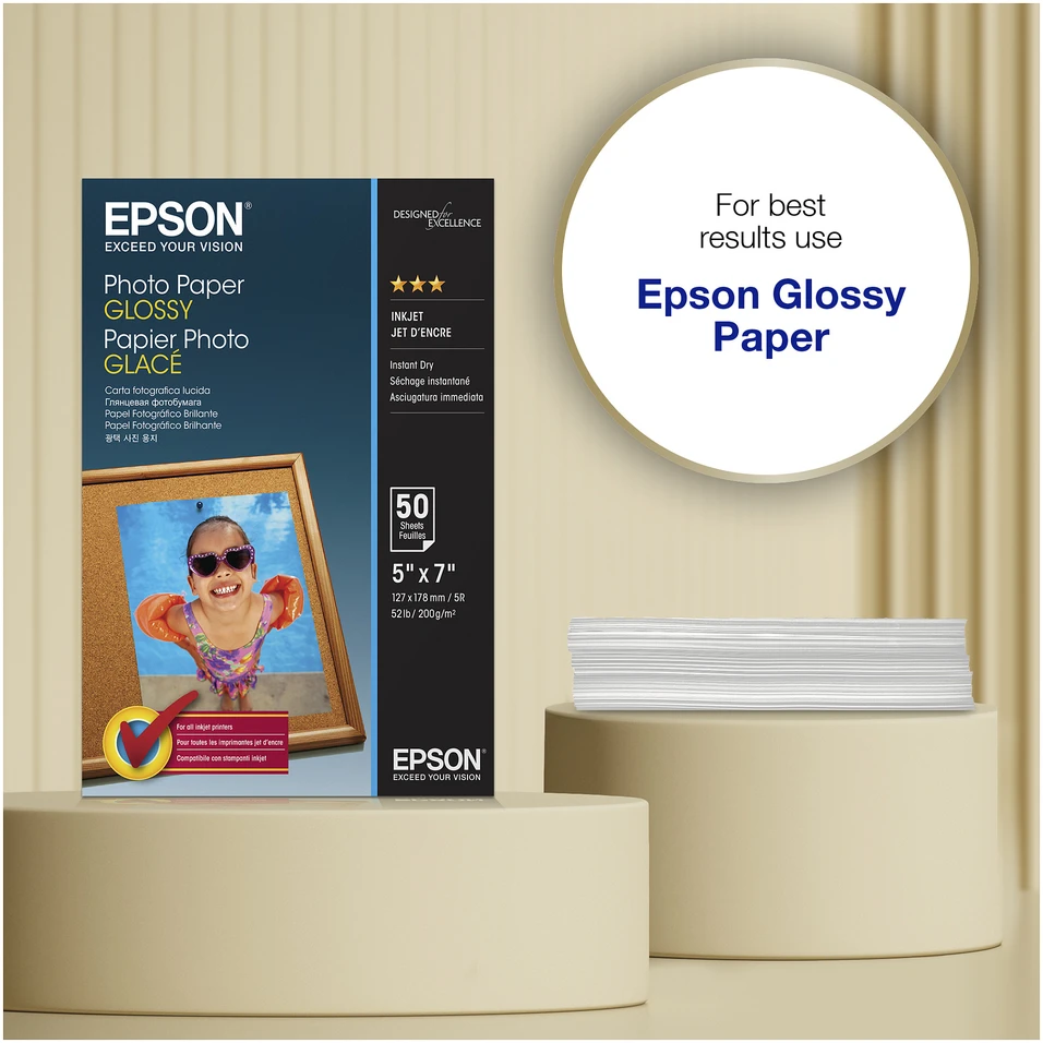 „Epson“ blizgus fotopopierius | Fotopopierius | 200 g/m² | 13 x 18 cm