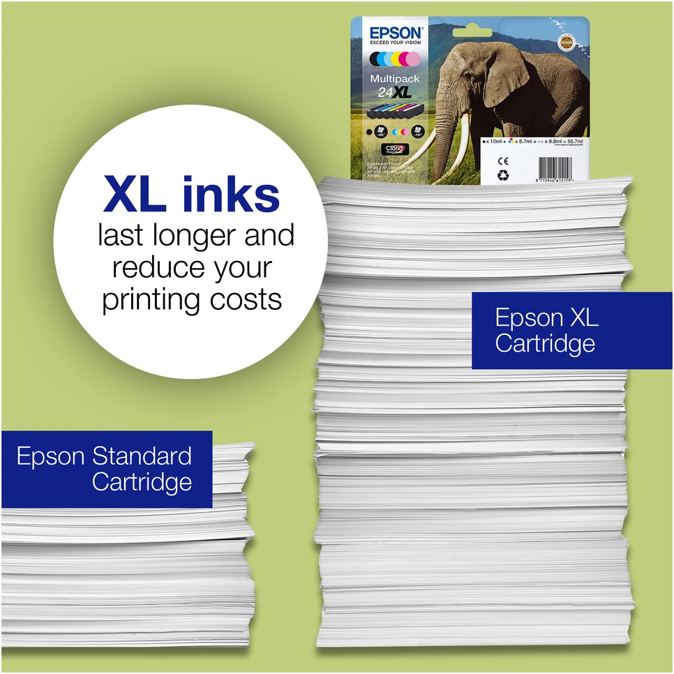 Epson rašalo kasetė purpurinė Claria Photo HD T 242 T 2423