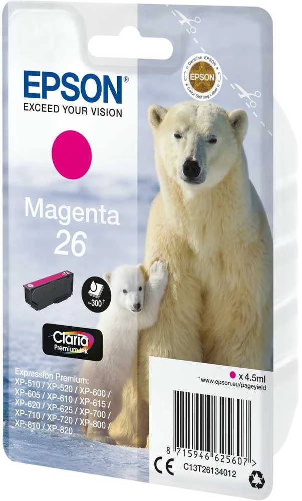 Epson T2613 (26) (C13T26134012), purpurinė kasetė