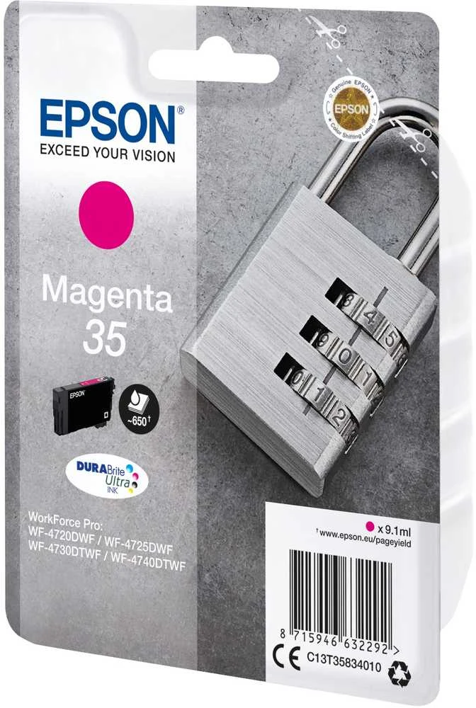 Epson C13T35834010 Druckerpatrone 35 rausvai raudona