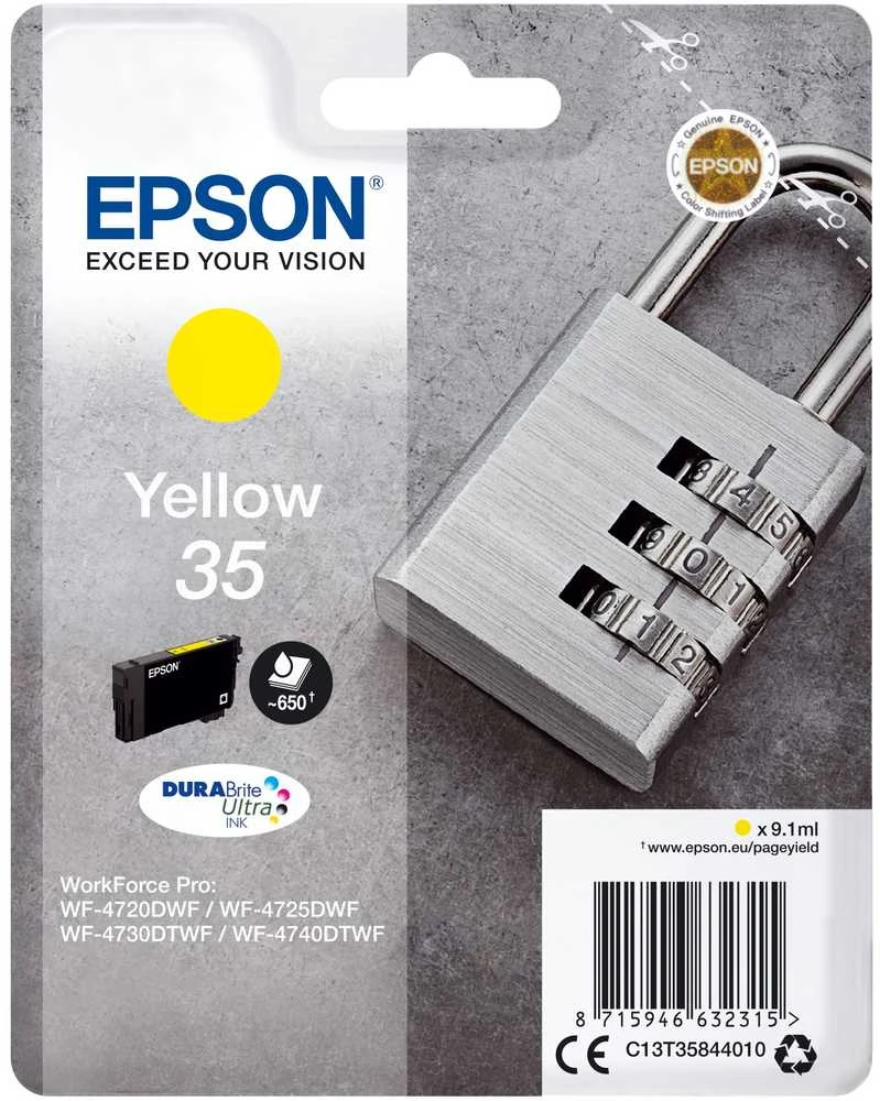 Tusz Epson Tusz T3584 35 (Geltona)