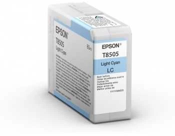Epson T8505 | Rašalo kasetė | Šviesiai žalsvai mėlyna