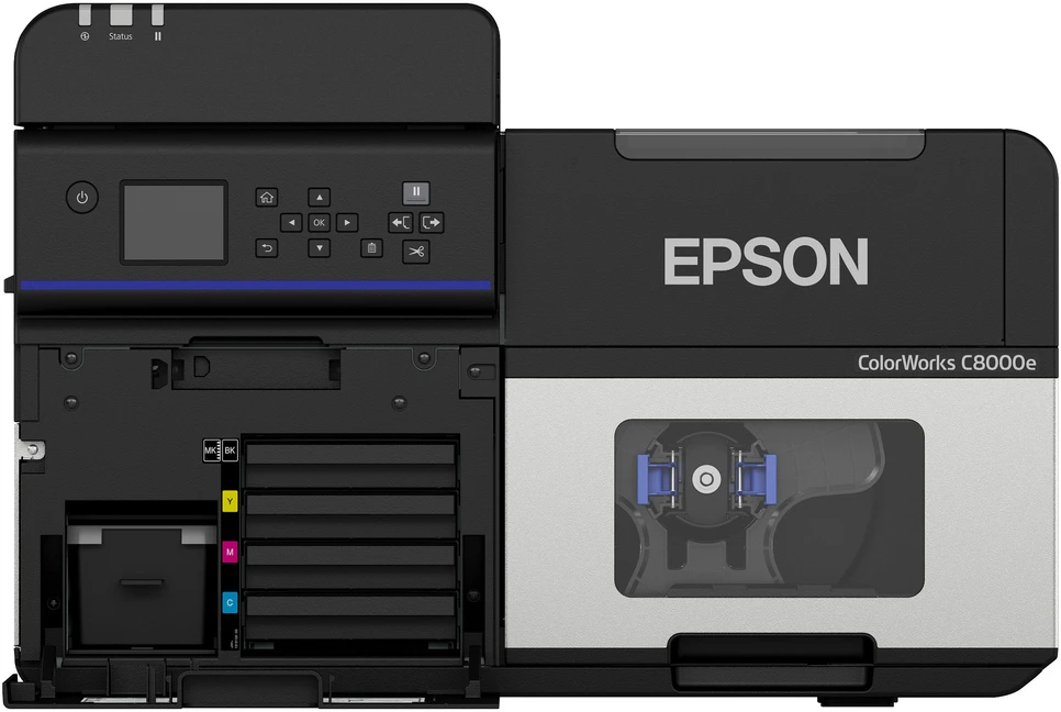 Epson ColorWorks C8000e (BK) Pramoninis etikečių Rašalinis spausdintuvas Spalvotas 300 mm/sec USB LAN