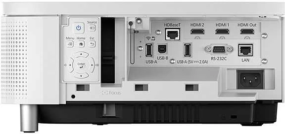 Projektorius Epson | EB-810E | 5000 ANSI lumens | Baltas | Lamp warranty 12 mėn.