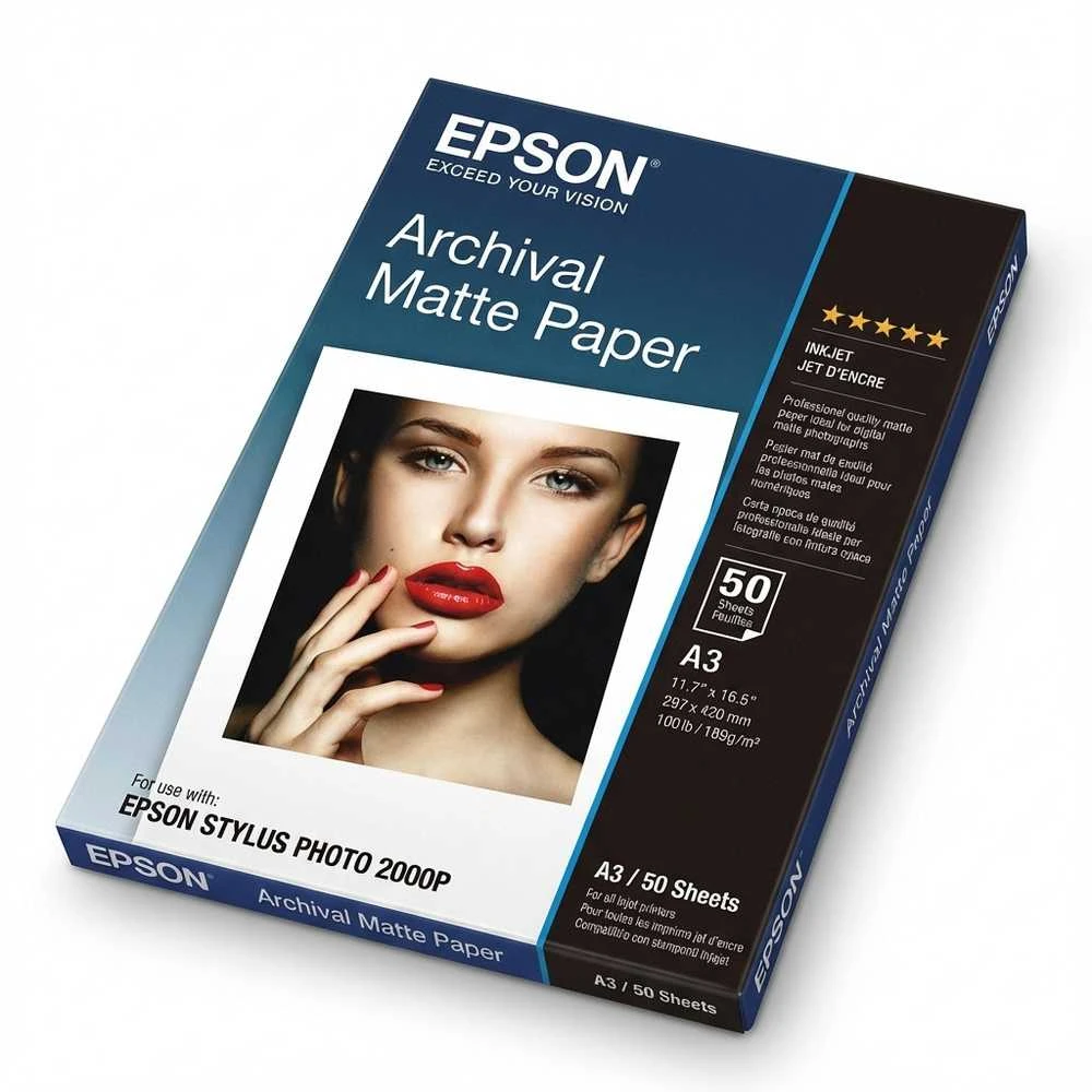 Epson Archival, DIN A3, 189g/m² fotopopierius