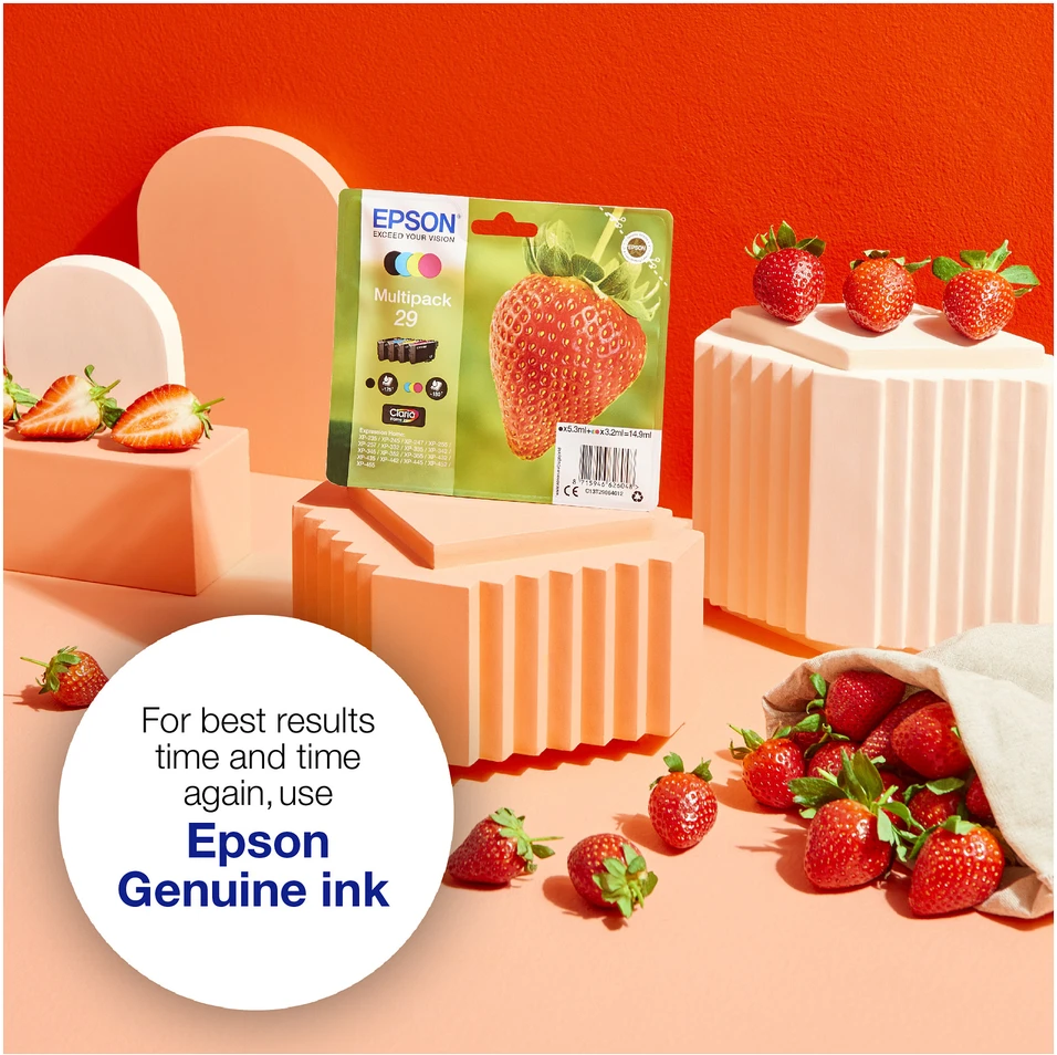 Hewlett Packard (HP) Originali rašalo kasetė Epson Multipack 4-colours 29 EasyMail