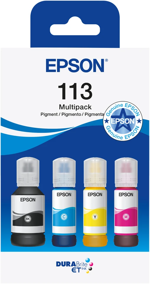 Kasetė - Epson EcoTank 113 Multipack (C13T06B640, 4 spalvos)