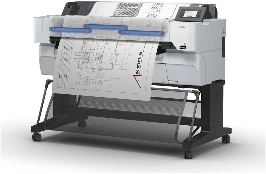 Epson | Daugiafunkcinis Spausdintuvas | SureColor SC-T5400M-MFP | Inkjet | Spalvotas | Inkjet Daugiafunkcinis Spausdintuvas | A0 | Wi-Fi | Light Pilkas