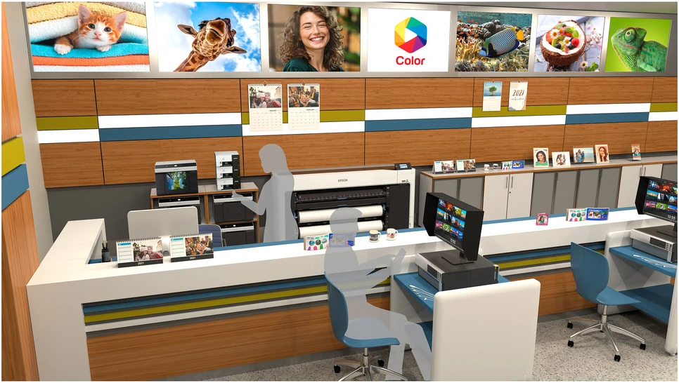 spausdintuvas nuotraukoms Epson SureLab SL-D500 spausdintuvas nuotraukoms, 6 kolorów