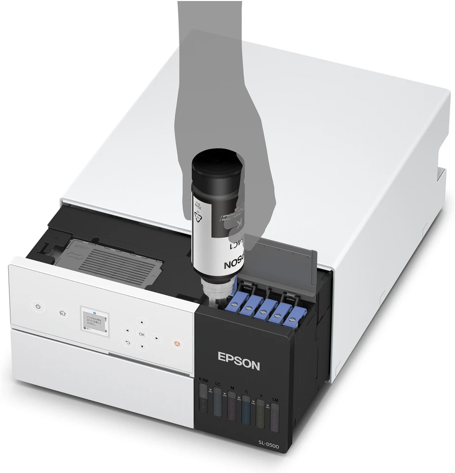 spausdintuvas nuotraukoms Epson SureLab SL-D500 spausdintuvas nuotraukoms, 6 kolorów