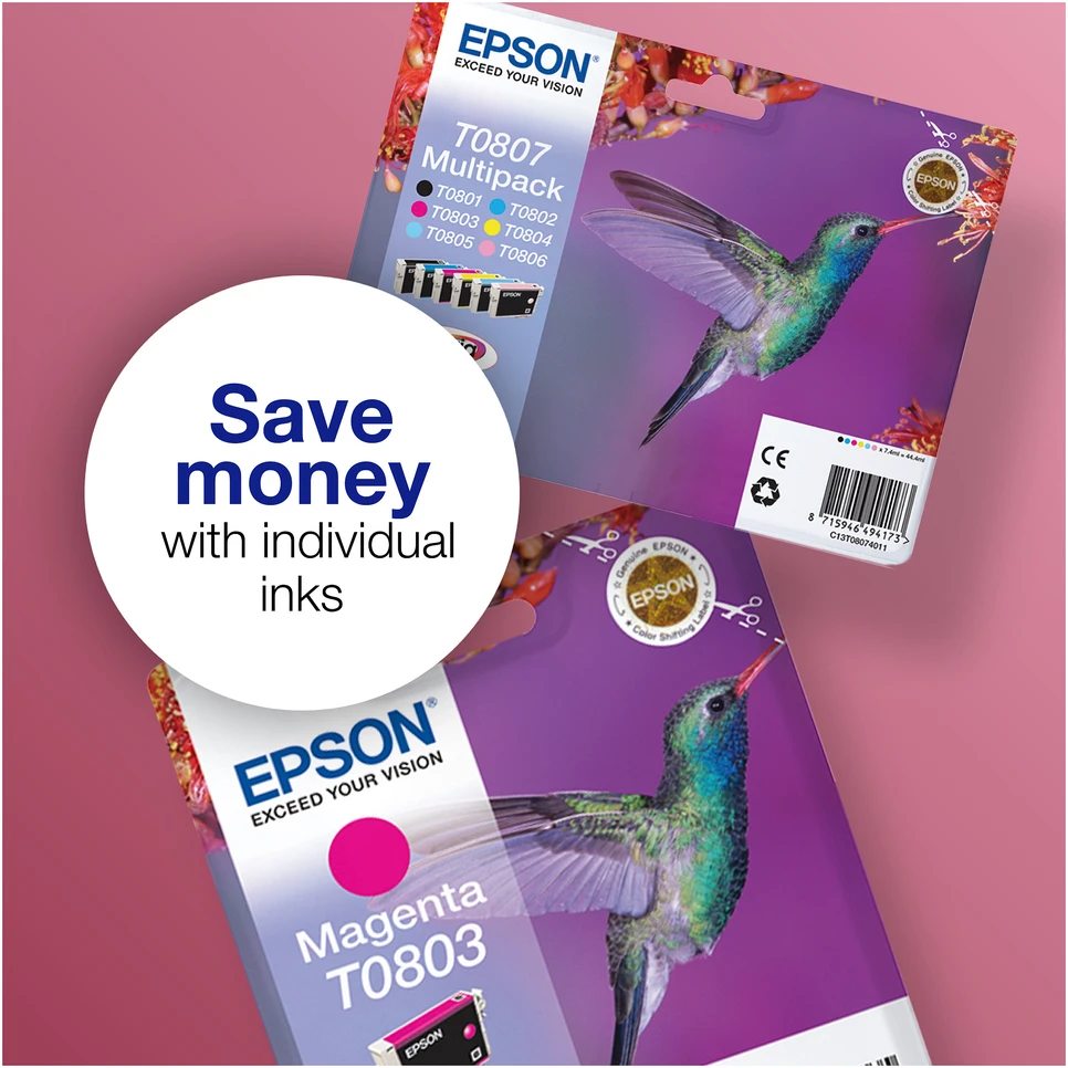 Epson T0804 (C13T08044011), geltona kasetė
