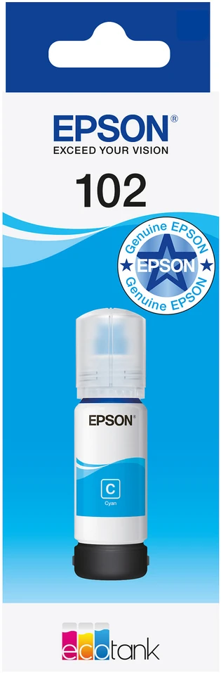 Epson 102 Originalus Žydras 1 vnt