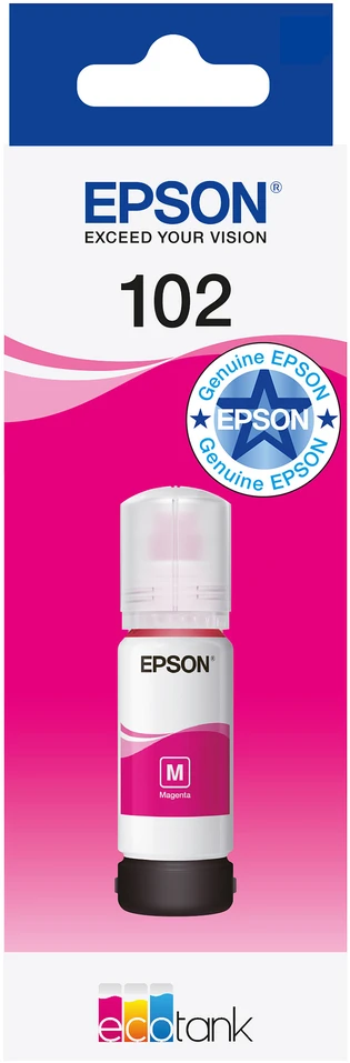 Epson 102 Originalus Rausvai raudona 1 vnt