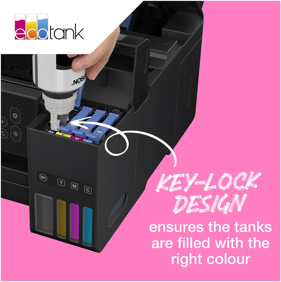 Epson 102 EcoTank (C13T03R640) Rašalo papildymo buteliukų komplektas, CMYK