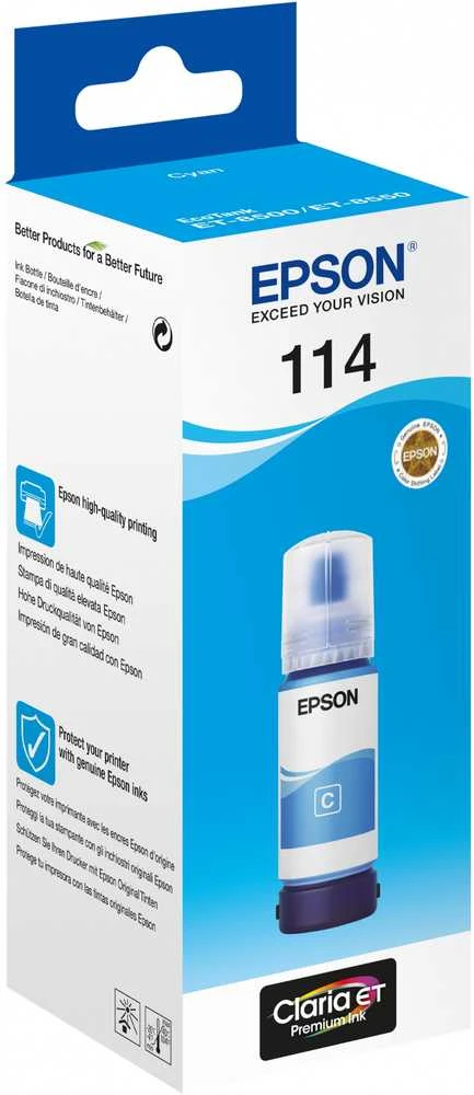 EPSON 114 EcoTank Cyan rašalo buteliukas