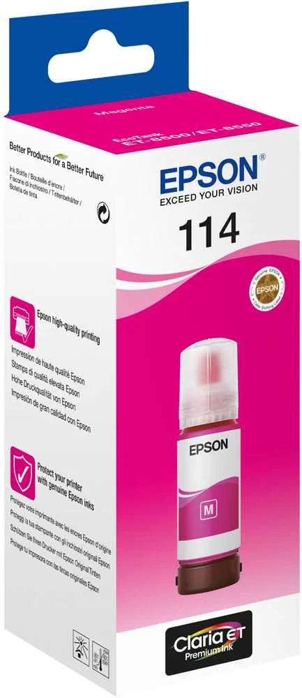 EPSON 114 EcoTank Magenta rašalo buteliukas