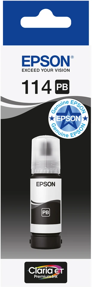 Epson EcoTank Photo juoda T 114 70 ml T 07B1