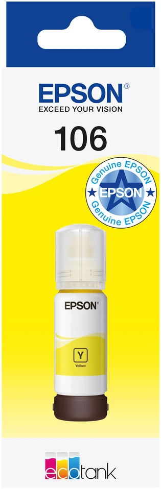 Epson Ecotank | 106 | Rašalo butelis | Geltona