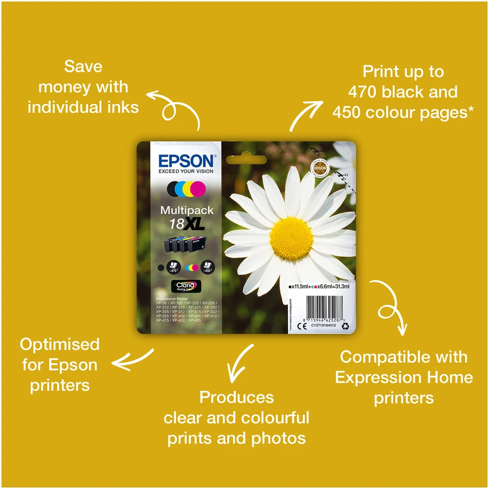 „Epson Ink Multipack“ (C13T18164010)