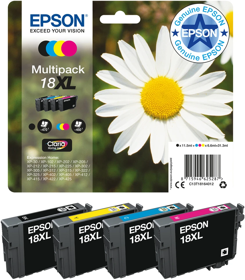 „Epson Ink Multipack“ (C13T18164010)