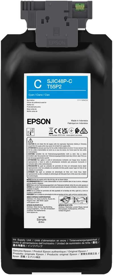 Carruzzo Epson SJIC48P-C rašalo kasetė 1 vnt Originalus Žydras