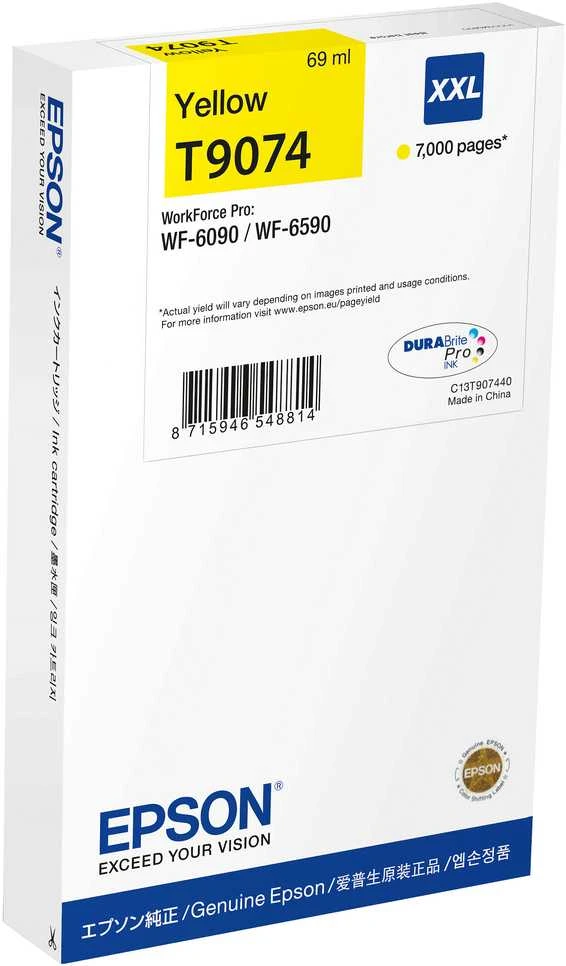 Epson WF-6XXX | Rašalo kasetė XXL | Geltona