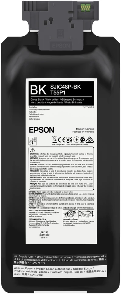 epson SJIC48P-BK INK CARTRIDGE FOR CW/C8000E Juodas