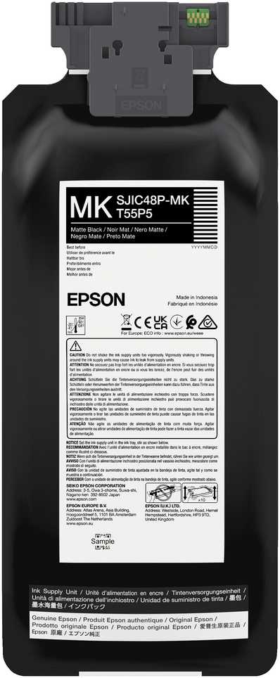 Epson SJIC48P-MK INK CARTRIDGE FOR CW/C8000E Matinis Juodas